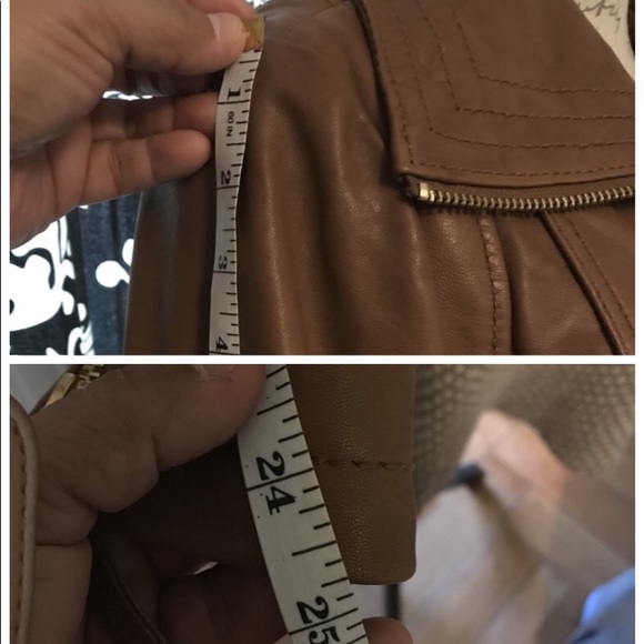 Michael Kors Leather Jacket, M - Picture 8 of 8